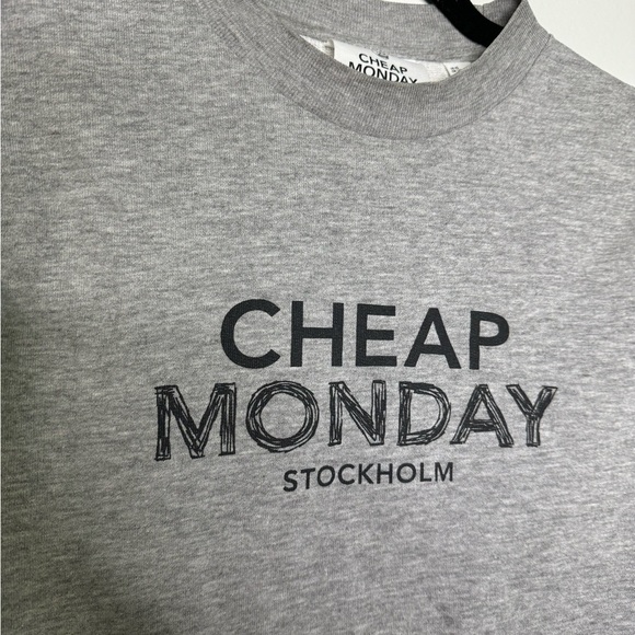 Cheap Monday Gray Sweatshirt - Picture 3 of 8